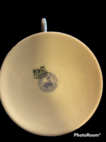 Tea service - Raynaud - Limoges porcelain - About 1940