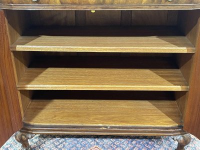 Englisches Mahagoni-Sideboard aus den 1930er Jahren mit 2 Schubladen