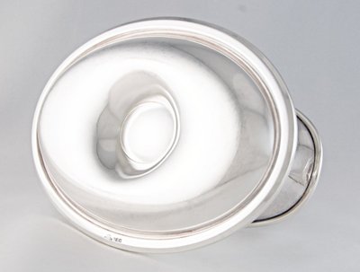 CHRISTOFLE – Silver-plated metal sauce boat, Atlante model