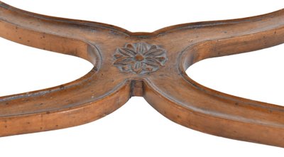 Coppia di poltrone in canna in stile Regency