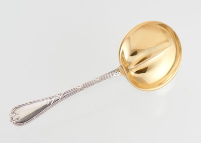 CHRISTOFLE – Ribbons pattern serving spoon