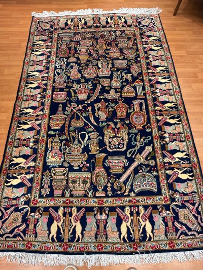 Tappeto persiano Kirman – Iran – 272×178 cm