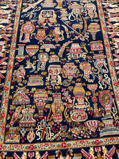 Tappeto persiano Kirman – Iran – 272×178 cm