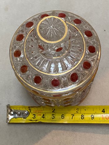POT À COTON DE BACCARAT 