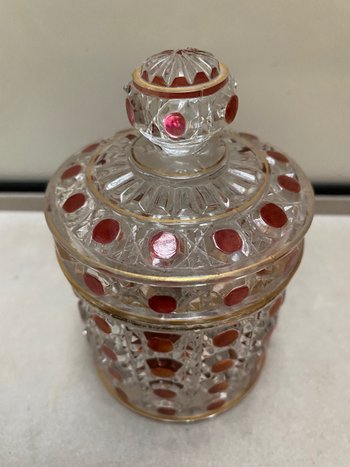 POT À COTON DE BACCARAT 