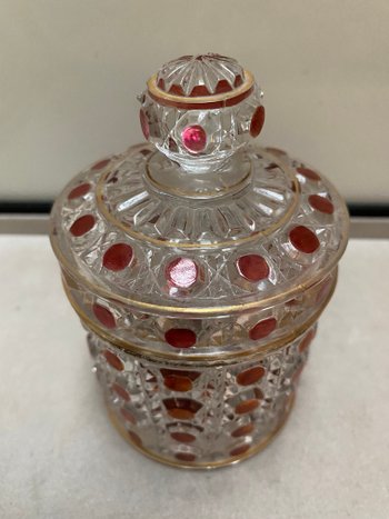 POT À COTON DE BACCARAT 