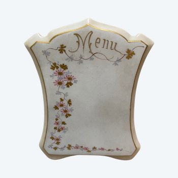 MENU ART NOUVEAU PORTA