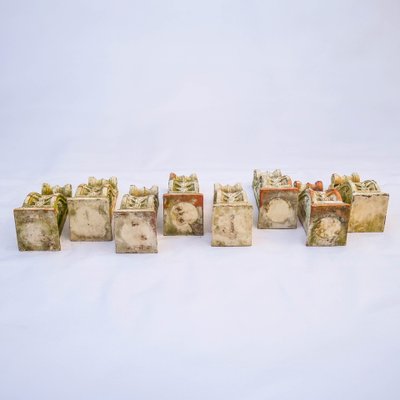 Architectural Terracotta Brackets – 19th Century – Set of 8