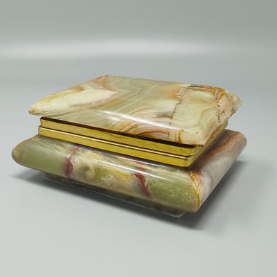 1960s Astonishing Box in Onyx. Made in Italy