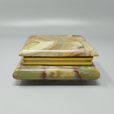 1960s Astonishing Box in Onyx. Made in Italy