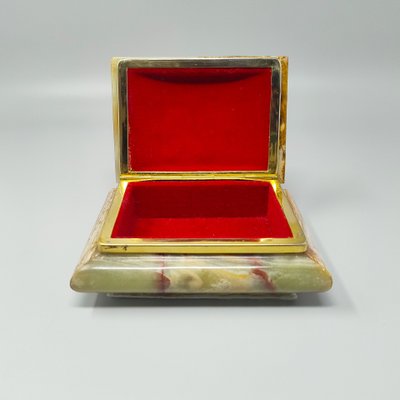 1960s Astonishing Box in Onyx. Made in Italy