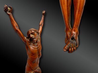 Cristo in croce - Fiandre, Belgio? - XVIII secolo