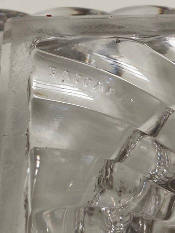 TINTENFASS AUS BACCARAT-KRISTALL