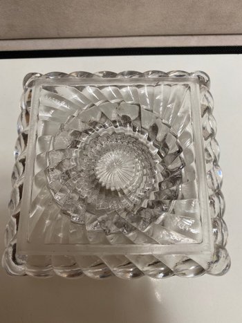 TINTENFASS AUS BACCARAT-KRISTALL