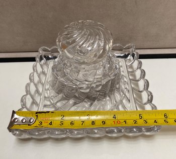 TINTENFASS AUS BACCARAT-KRISTALL