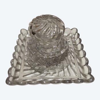 TINTENFASS AUS BACCARAT-KRISTALL