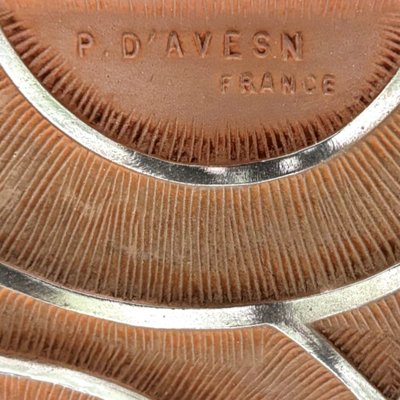 Art Deco lamp by Pierre D'Avesn