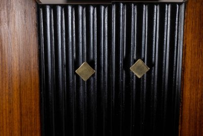 Coppia di mobili italiani impiallacciati in teak. Anni '60. LS656320092P