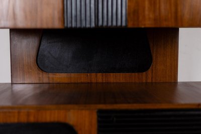 Coppia di mobili italiani impiallacciati in teak. Anni '60. LS656320092P