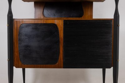 Coppia di mobili italiani impiallacciati in teak. Anni '60. LS656320092P