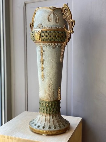 Amphora Large Art Nouveau Vase