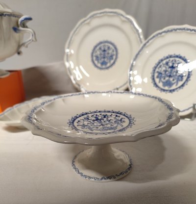 GIEN - Service de table modèle Rouen 1932 en faïence 43 pièces