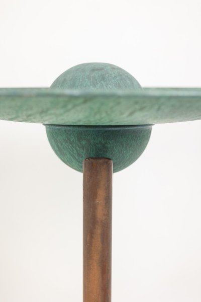 Tom Torrens. Fontaine en corten et cuivre oxydé. Années 1990. LS6709306