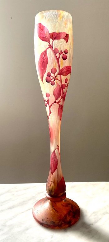 Vaso Daum Art Nouveau
