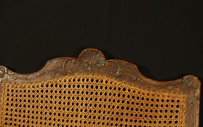 Regency cane armchair 18th century