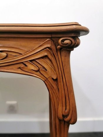 Edouard Colonna table Art Nouveau "Aux Iris"