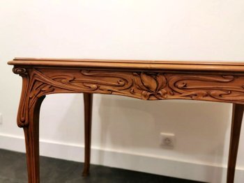 Edouard Colonna table Art Nouveau "Aux Iris"