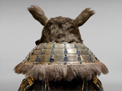 Full bear armor of a Samurai from the Shuhama clan - Sengoku period (1450-1600).
