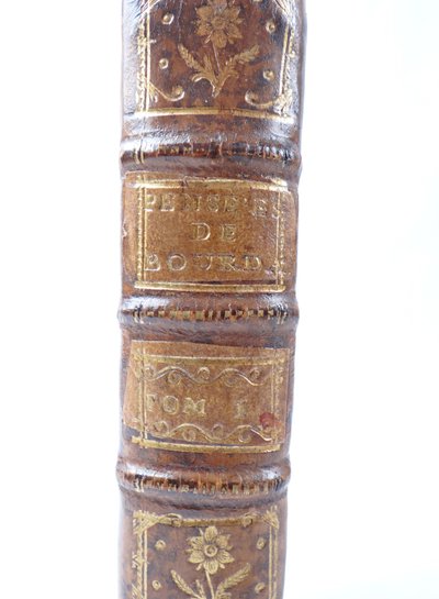 Pensieri di Padre Bourdaloue, Volume Uno, 1758, Libro antico, XVIII secolo