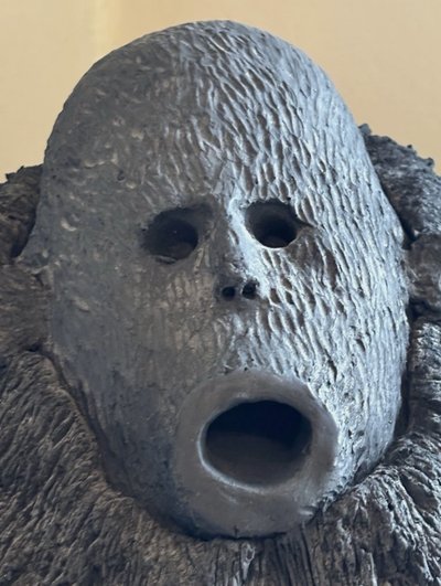 Stéphane SAUTOUR (Frankreich, 1958) Zeitgenössische abstrakte Skulptur aus Harz