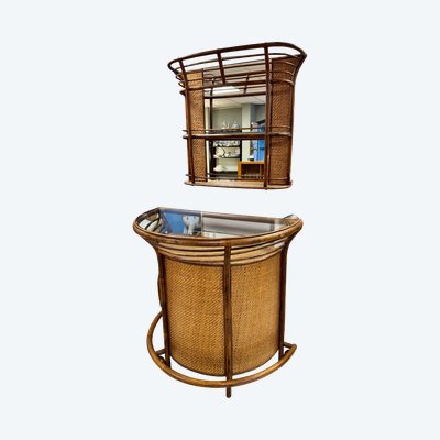 Rattanbar, 1970er Jahre