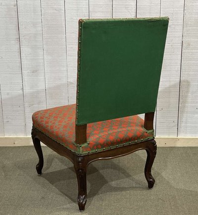 Chaise de nourrice en noyer début XXème
