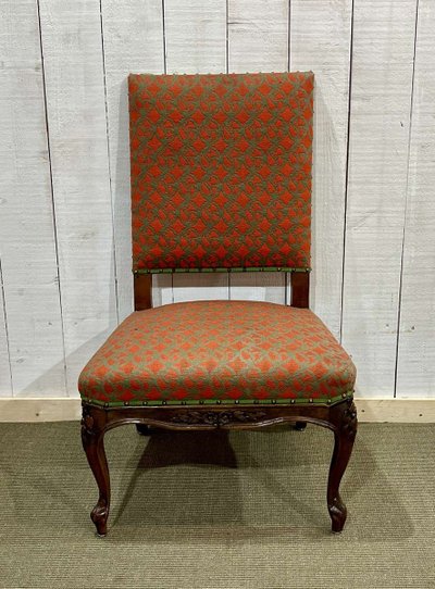 Chaise de nourrice en noyer début XXème
