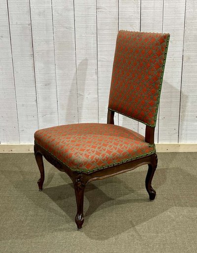 Chaise de nourrice en noyer début XXème
