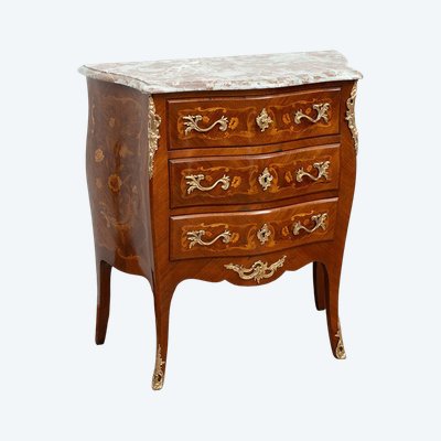 Antique chest of drawers from Napoleon III, France, 19th century.