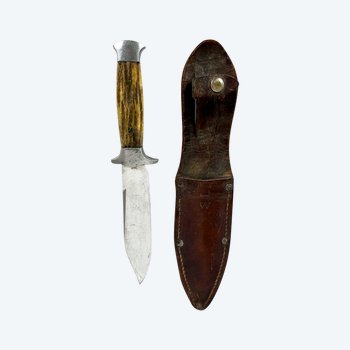 Scout's KNIFE The 2 Devils - Thiers, France - XXth century