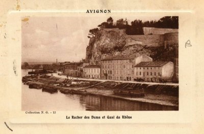ROURE Auguste (1878-1936) «Quais du Rhône à Avignon » Provence  Barthelasse Grivolas Gard Paris
