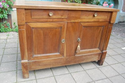 19th Century Louis Philippe Walnut Buffet