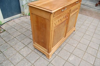 Credenza in noce in stile Art Nouveau, circa 1900