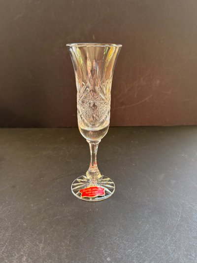 6 champagne flutes - Cristal de Lorraine