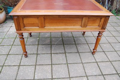 Bureau époque Louis-Philippe, noyer du 19e siècle