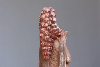 Statue De Jeune Femme  Art Nouveau Par Bernard Callie