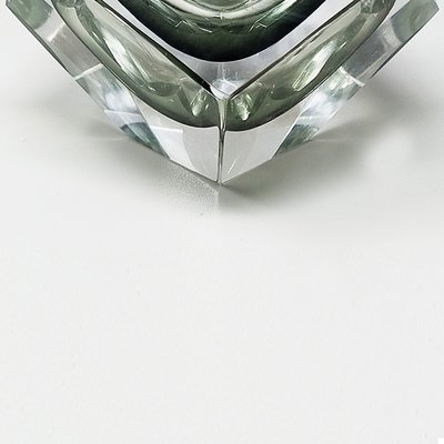 1960s Stunning Table Lighter in Murano Sommerso Glass By Flavio Poli for Seguso