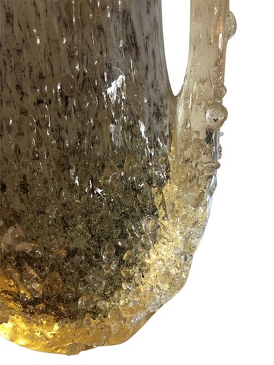 Large Murano blown glass vase