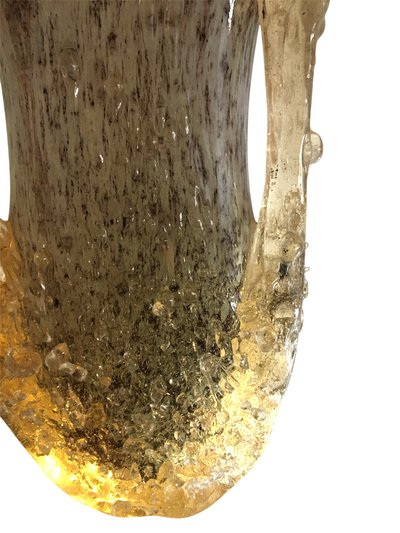 Large Murano blown glass vase