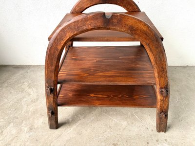 Brutalist Solid Wood Shelf